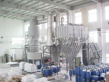 Cryolite drying production line