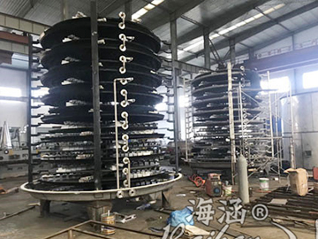 Disc Dryer for Calcium Carbonate