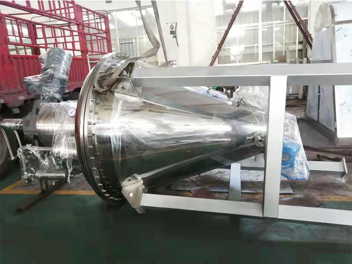 ZXLG Type-Conical Screw Belt Vacuum Dryer