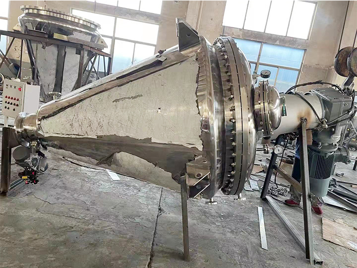 ZXLG Type-Conical Screw Belt Vacuum Dryer