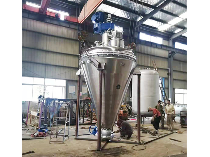 ZXLG Type-Conical Screw Belt Vacuum Dryer