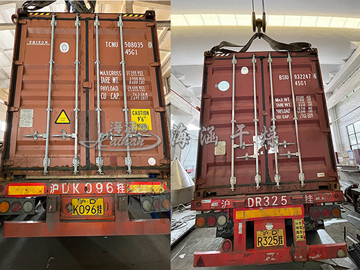 Vibrating fluidised bed production line equipment is boxed and sent abroad!