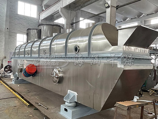 Vibrating Fluidised Bed Dryer workshop manufacturing is completed!
