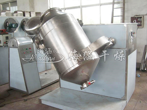 Three-dimensional movement mixer