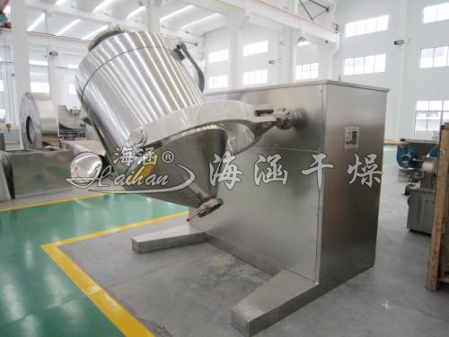 Three-dimensional movement mixer