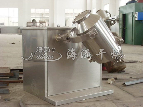 Three-dimensional movement mixer