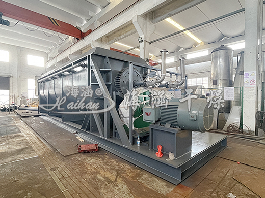 KJG-280 hollow paddle dryer was successfully loaded and sent away!
