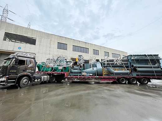 XSG-10 Flash Vapour Dryer has been successfully loaded and sent to the customer unit!