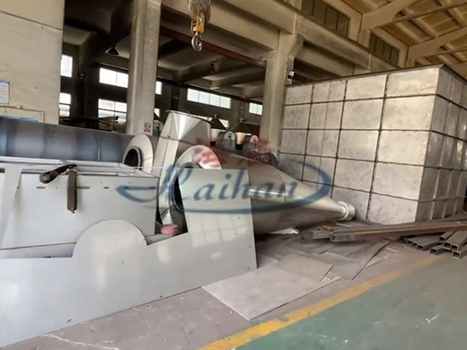Flash Vapour Dryer--Haihan Drying Workshop on-site production