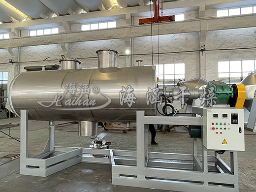 The ZB-2000 Vacuum Harrow Dryer crafted for a customer unit in Hubei has been successfully shipped!