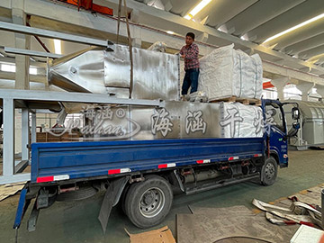 Bag Dust Collector - Smooth delivery of customer ordered dust collector!