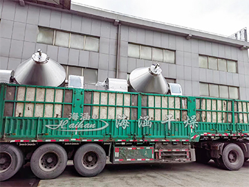 SZG-2300 Double Cone Rotary Vacuum Dryer--Haihan delivery real shot!