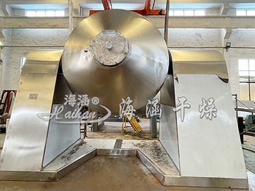 Double cone rotary vacuum dryer - recent smooth delivery!