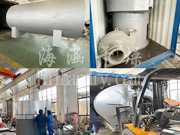 XSG-12 Rotary Flash Vapour Dryer--Haihan Brand Flash Vapour Dryer Successfully Delivered!