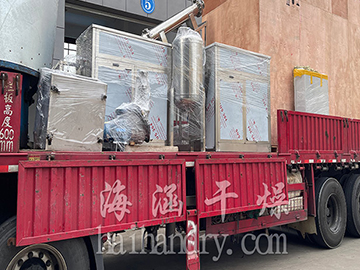 ZB-12000 vacuum harrow dryer has been successfully shipped - professional equipment, trustworthy!