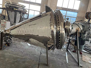 Features of single cone screw belt dryer