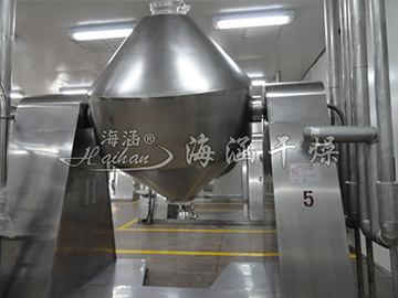 The difference between double cone rotary vacuum dryer and double cone mixer