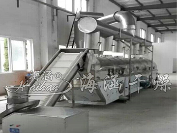 Industrial development history of vibrating fluidised bed dryer